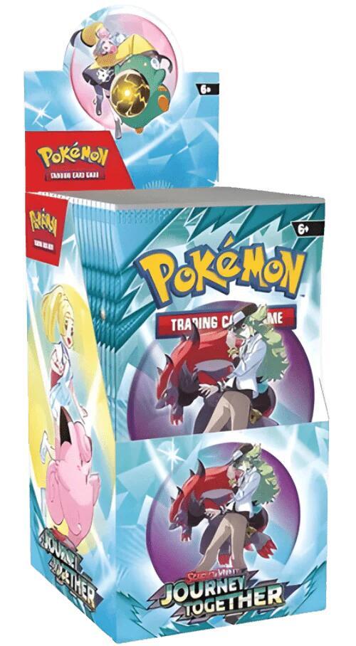 Pokémon Journey Together Half Booster Box – Englisch