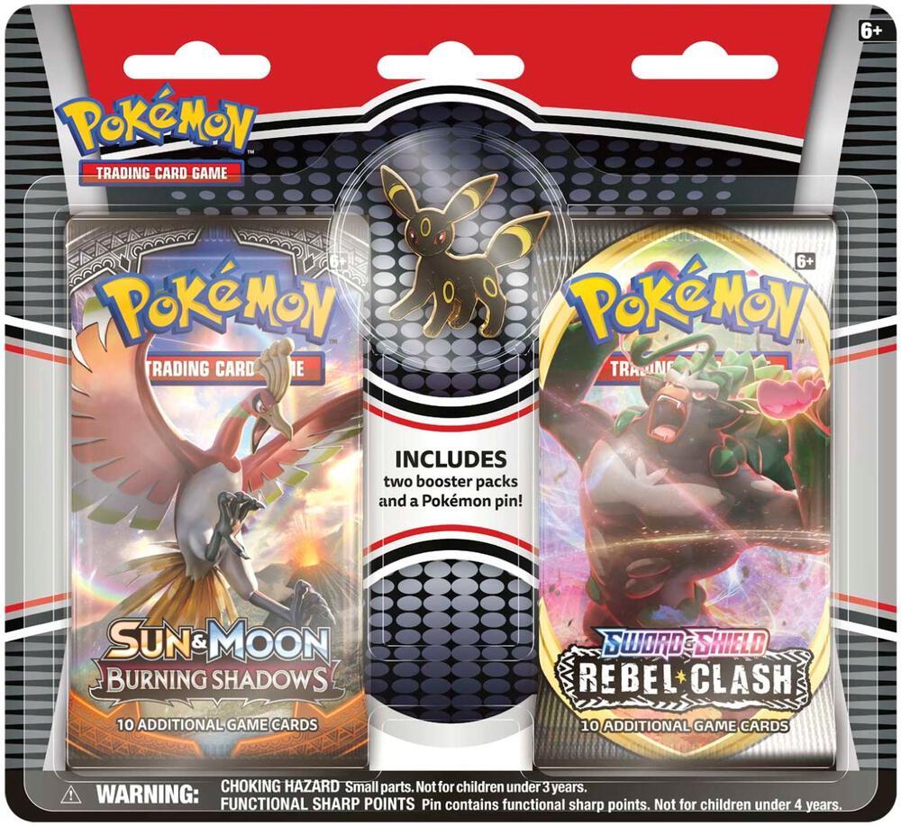 Pokémon Collector's Pin Two Pack Blisters [Umbreon] – Englisch