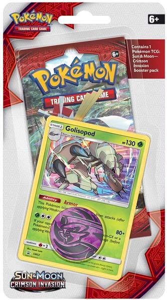 Pokémon Crimson Invasion Single Pack Blister [Golisopod] – Englisch