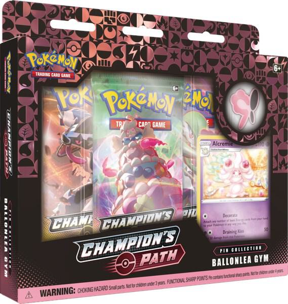 Pokémon Champion's Path Pin Collection [Ballonlea Gym] – Englisch