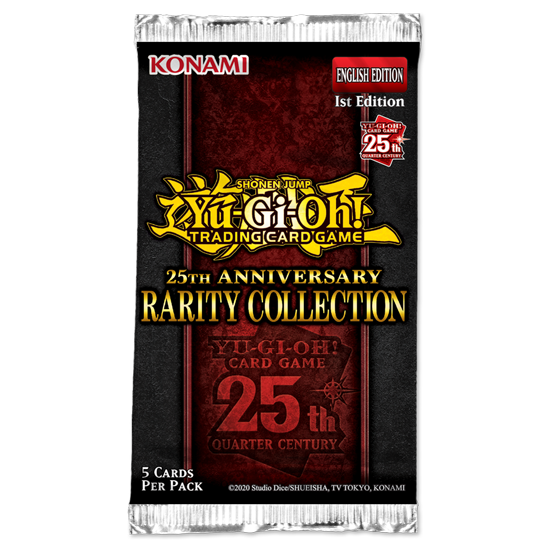 25th Anniversary Rarity Collection – Booster Pack